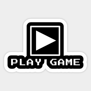 Play Game Sticker